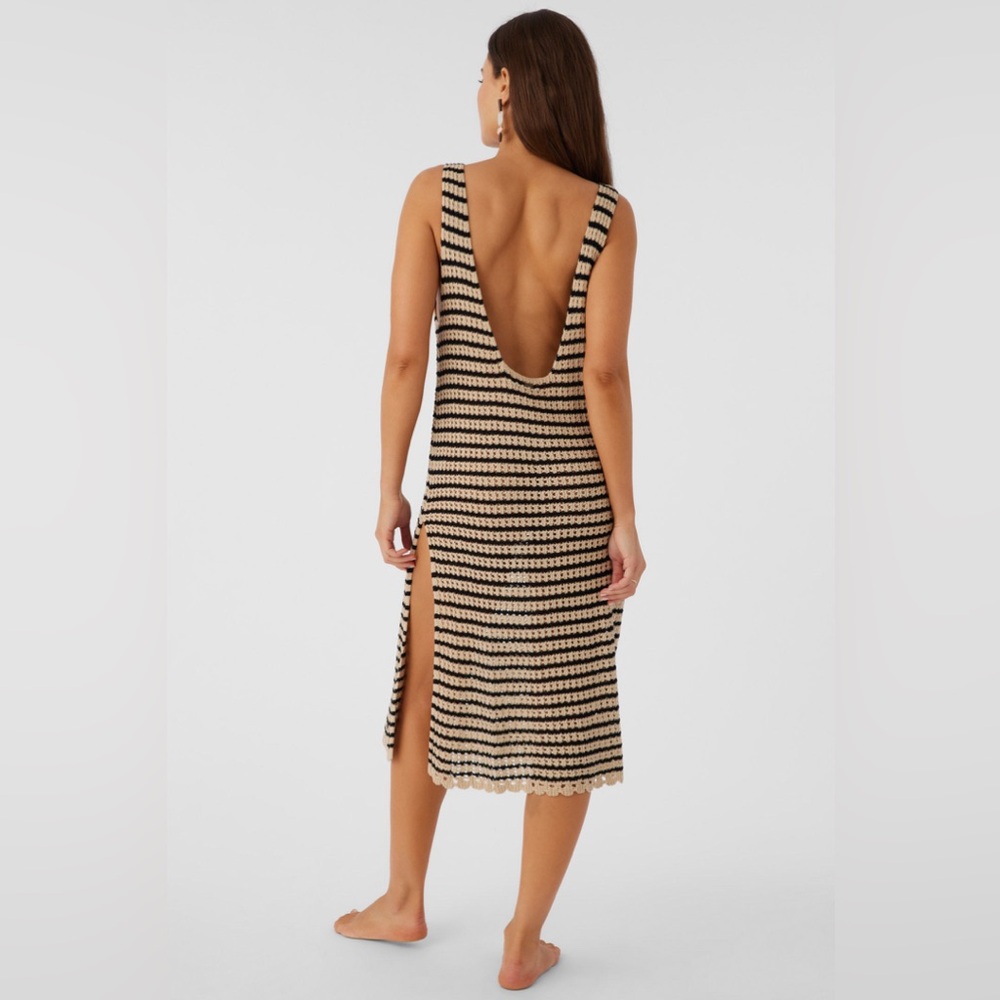 O'Neill Women's Kelsey Crochet Midi Dress Cover-Up